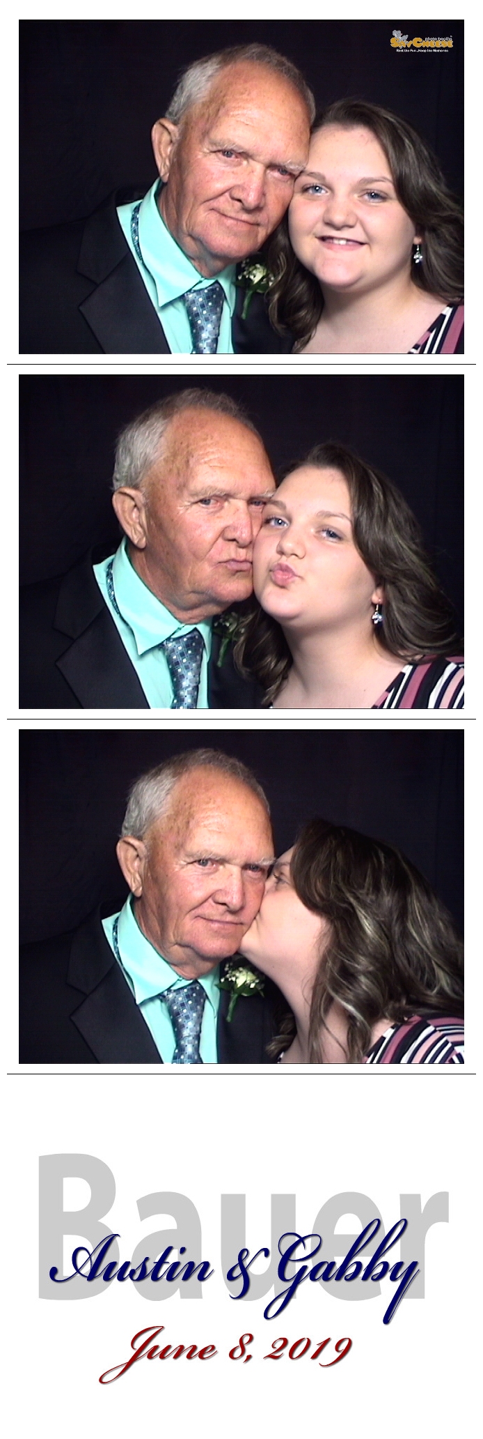 Bauer / Gregory Wedding  | View more photos from the event at gallery.saycheesephotobooth.com/u/SayCheesePhotoBooth/Bauer-Gregory-Wedding